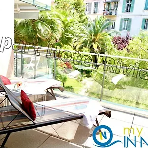 Riviera - Coeur - Grand Superieur Studio Ac - Incroyable Terrasse - Garden View - Terrasse Jardin Pastorelli Appartement